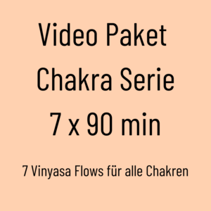 Video Serie alle 7 Chakren (7 x 90 min)