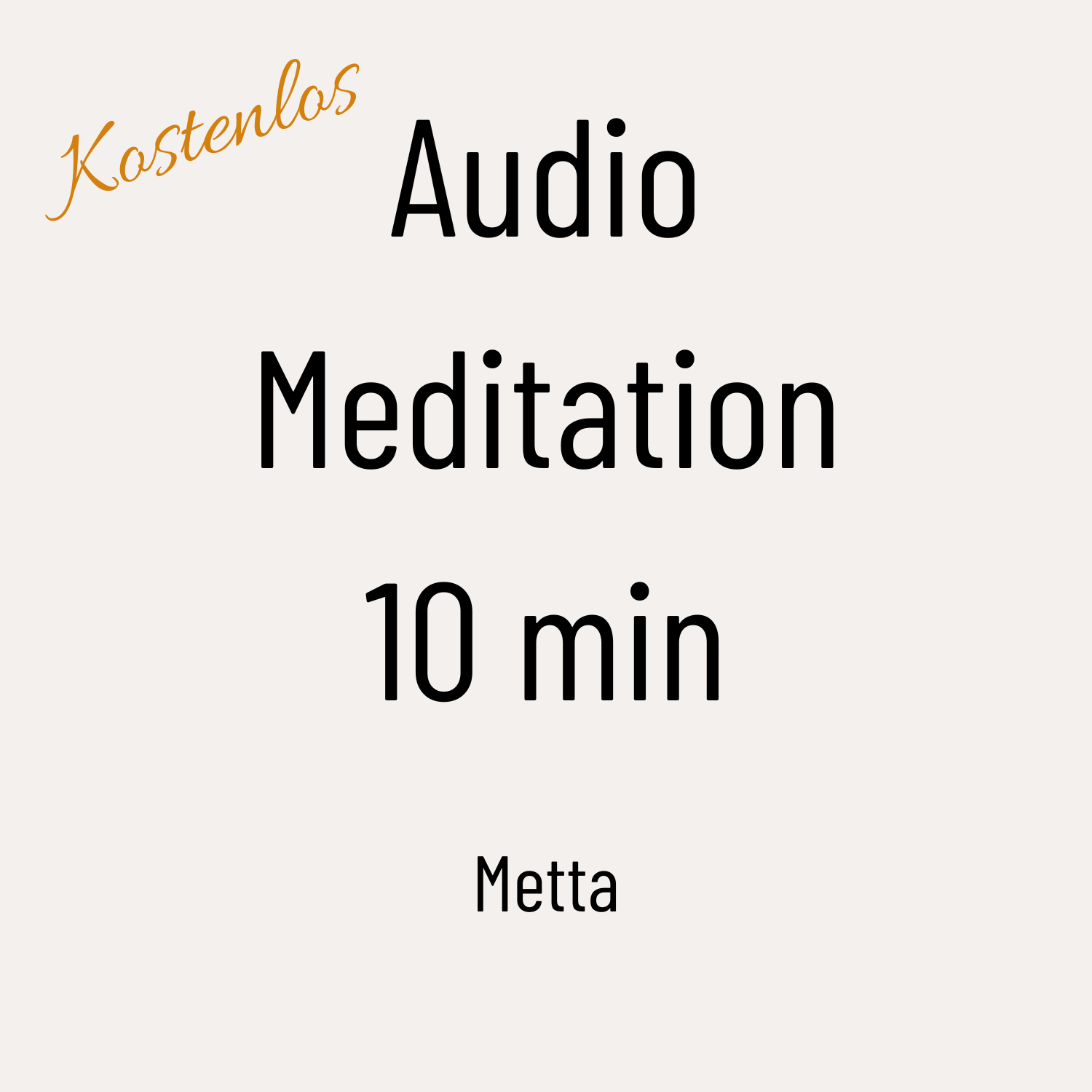 Audio Meditation - Metta